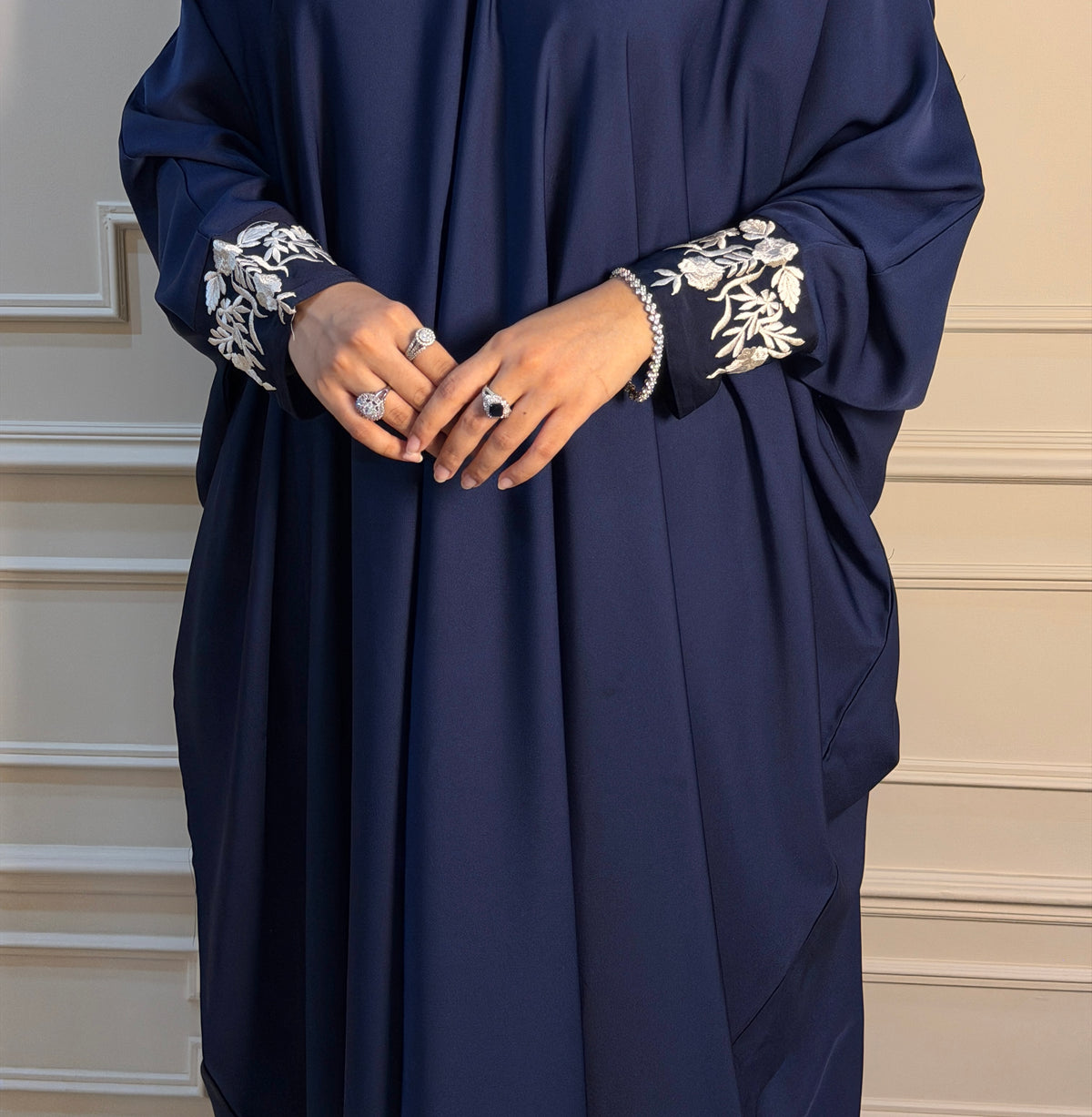 Sapphire Blue Abaya